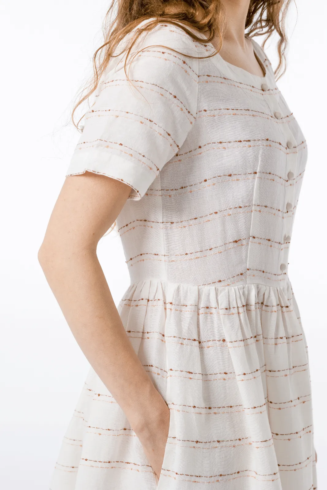 Eyre Dress, Short Sleeve sold by Son de Flor product image thumbnail 3