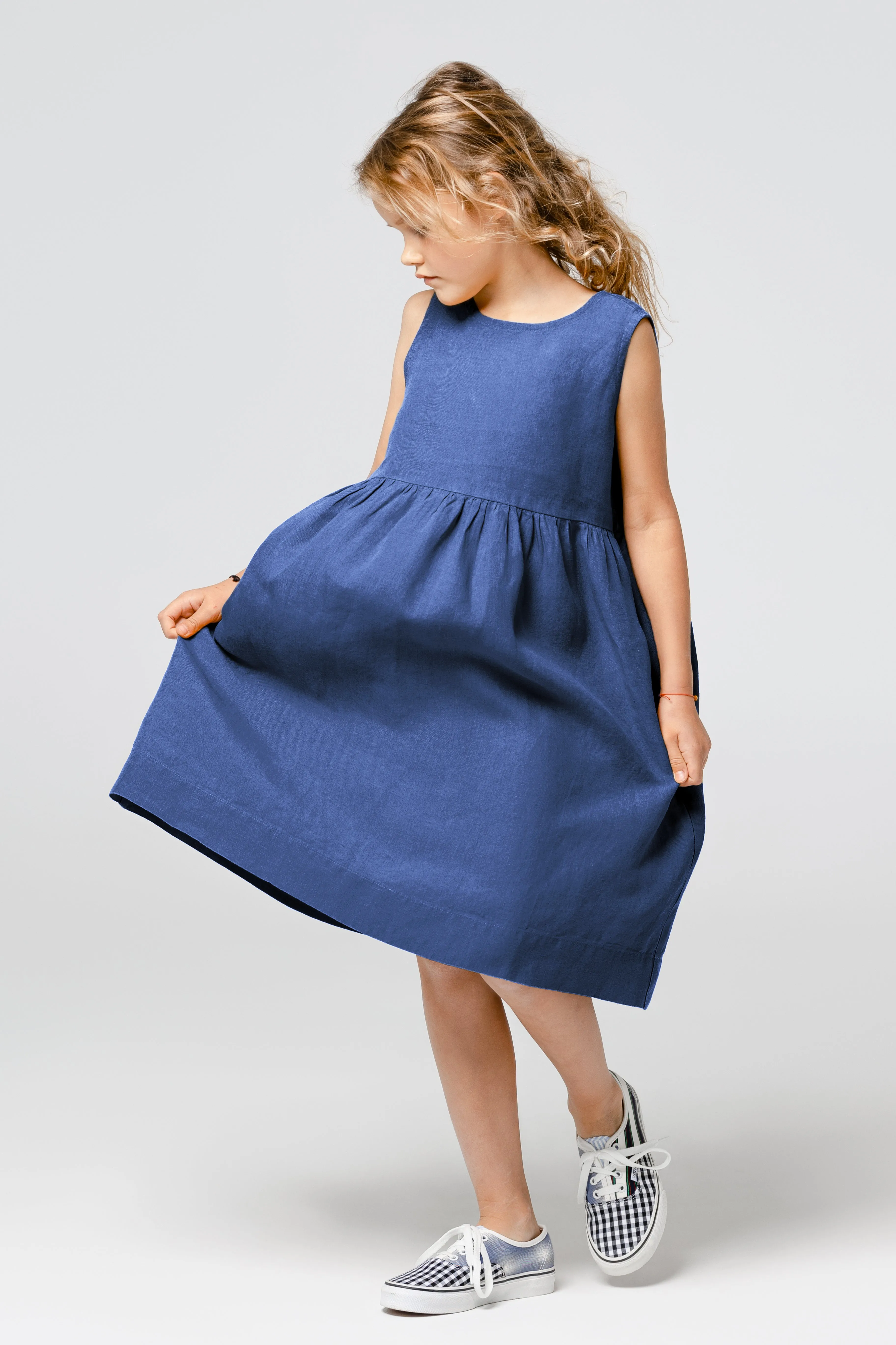 Mini Me Smock Dress, Sleeveless sold by Son de Flor product image thumbnail 2
