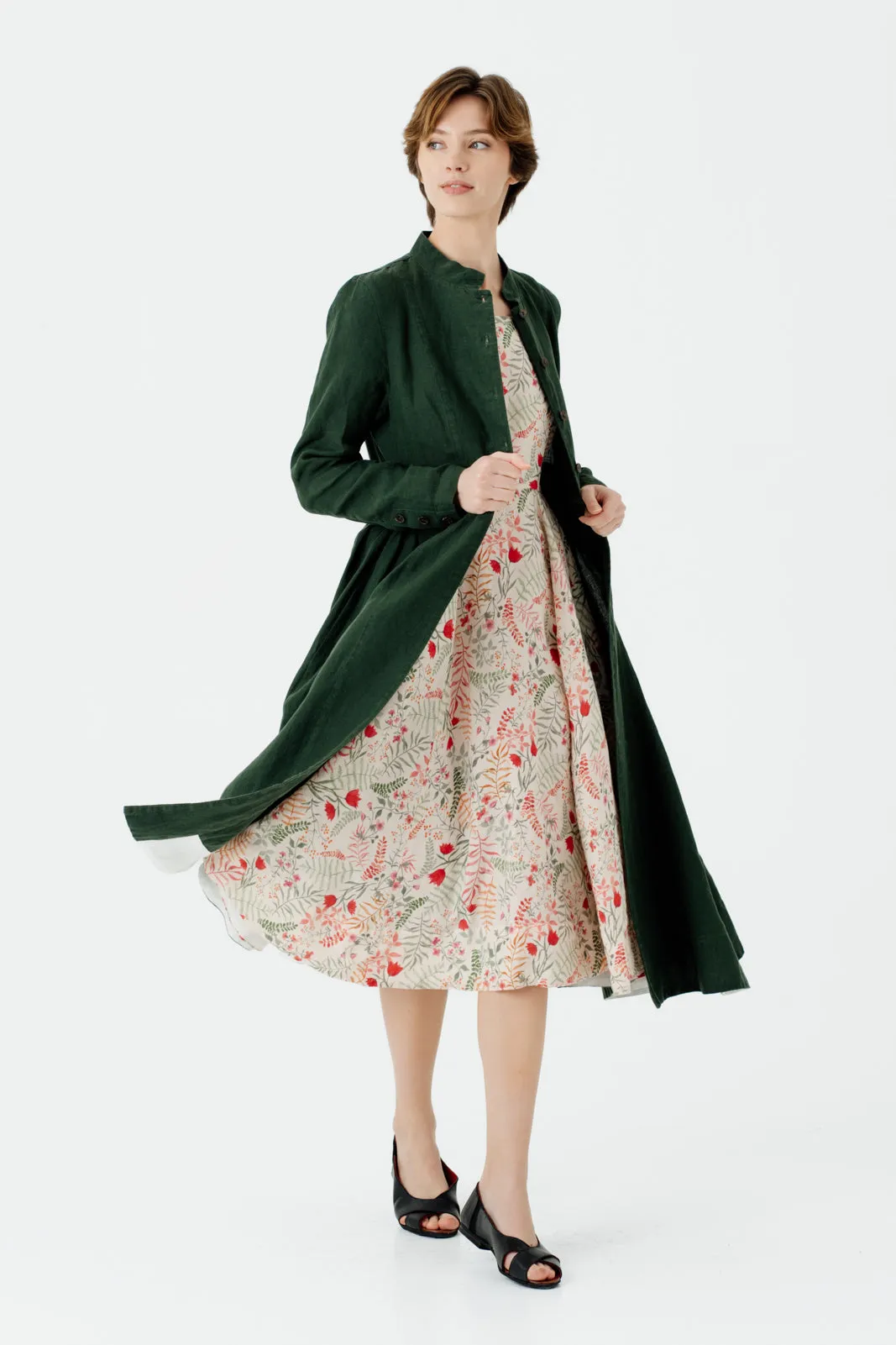 Victorian Coat, Evergreen sold by Son de Flor product image thumbnail 2