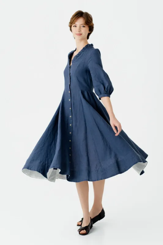 Ophelia Dress, 3/4 Sleeve sold by Son de Flor