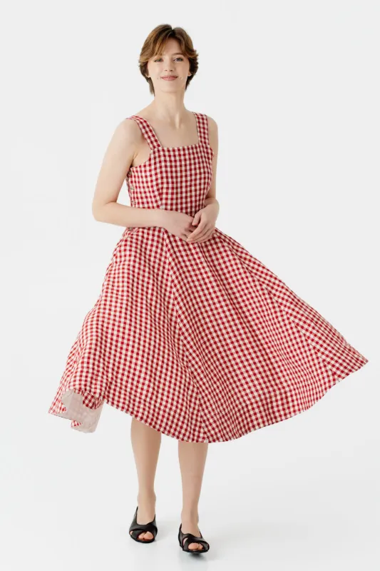 Pinafore Dress, Sleeveless sold by Son de Flor