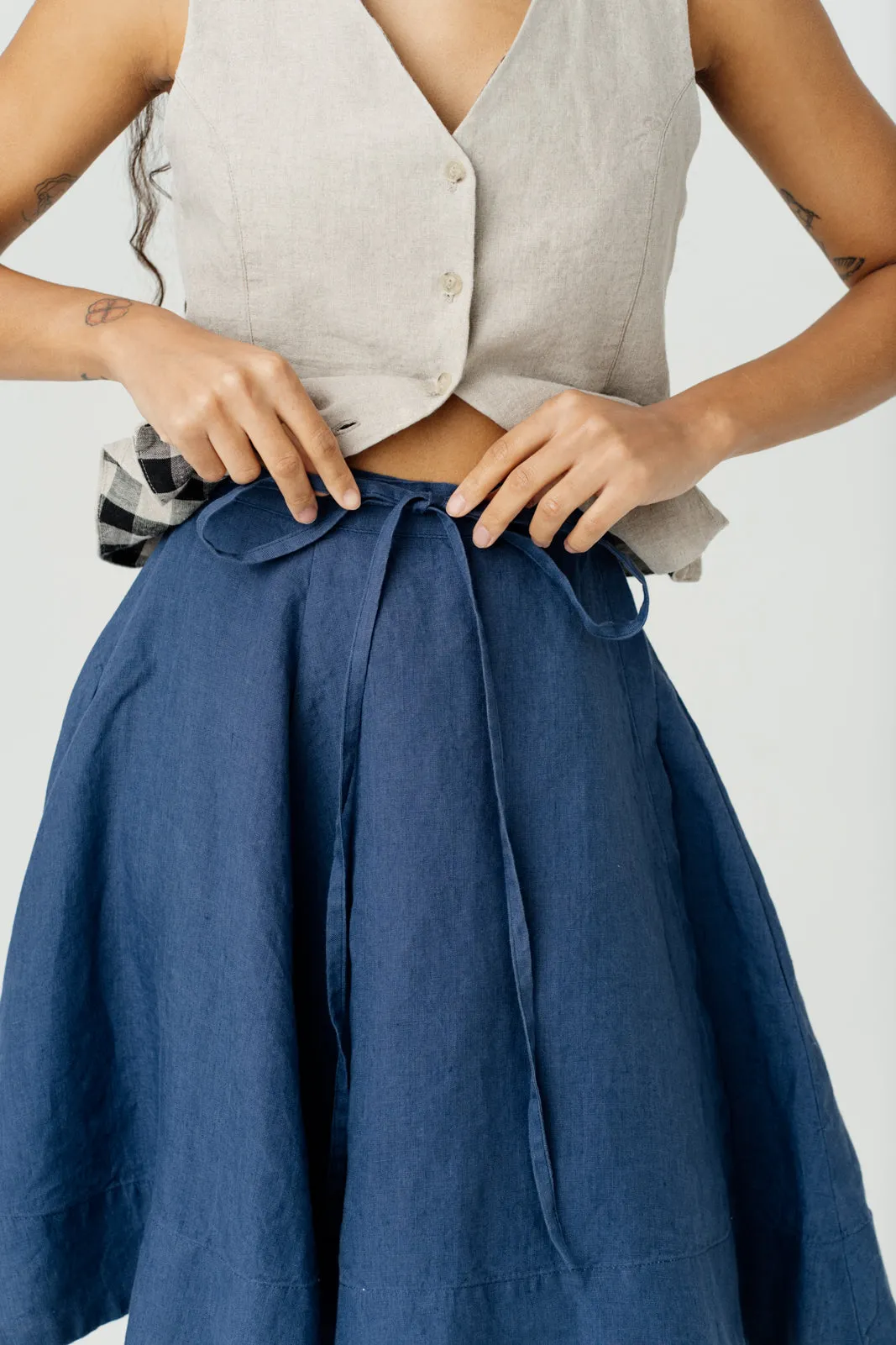 Mini Wrap Skirt sold by Son de Flor product image thumbnail 4