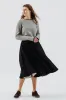 Crop Sweater, Wool, Light Grey sold by Son de Flor