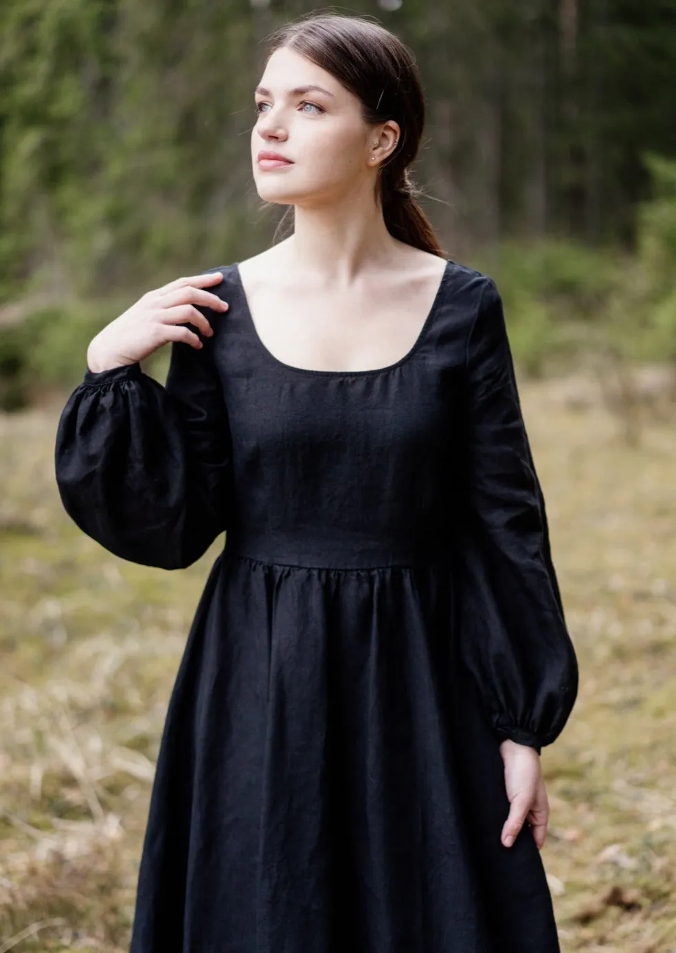 Carmen Dress, Long Sleeve sold by Son de Flor product image thumbnail 5