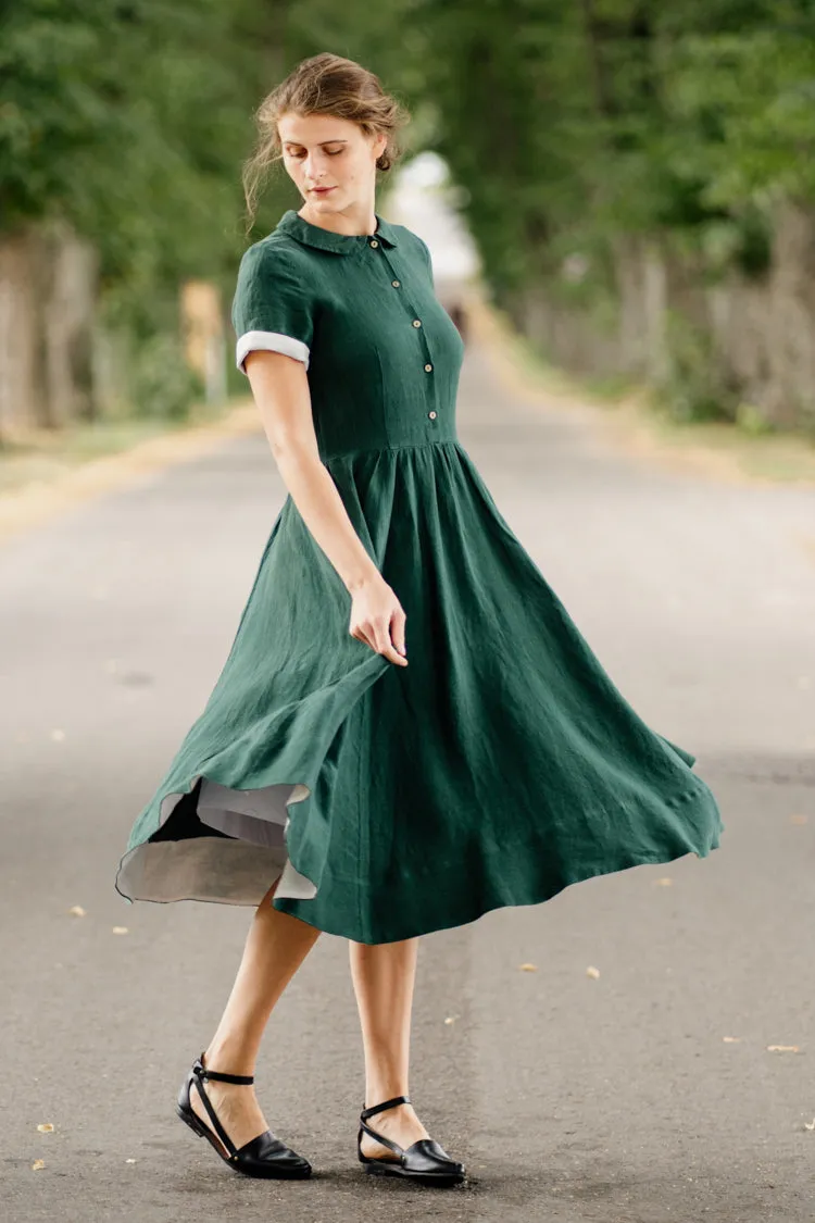 Classic Dress, Short Sleeve sold by Son de Flor product image thumbnail 2