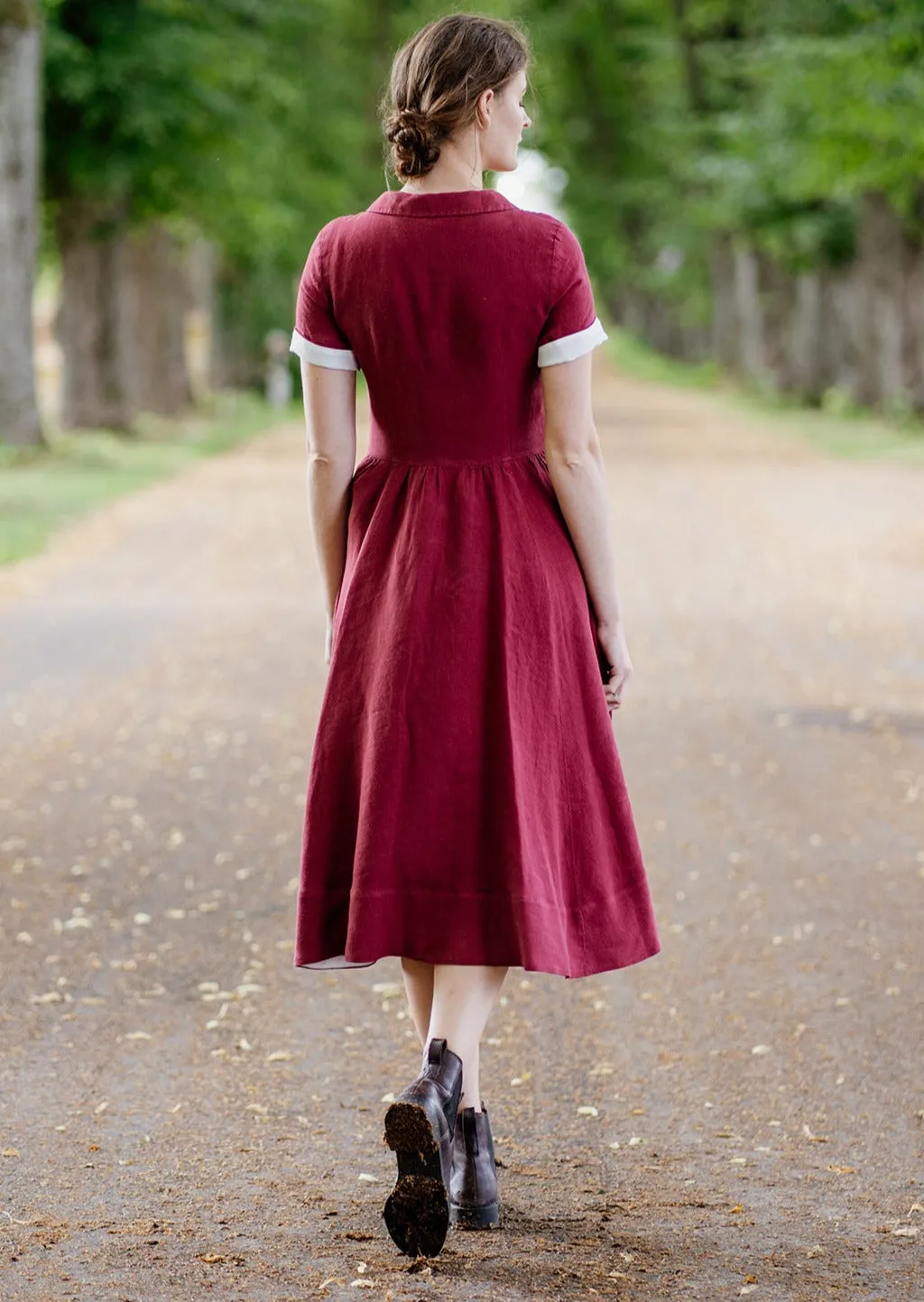 Classic Dress, Short Sleeve sold by Son de Flor product image thumbnail 5