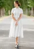 Classic Dress, Short Sleeve sold by Son de Flor