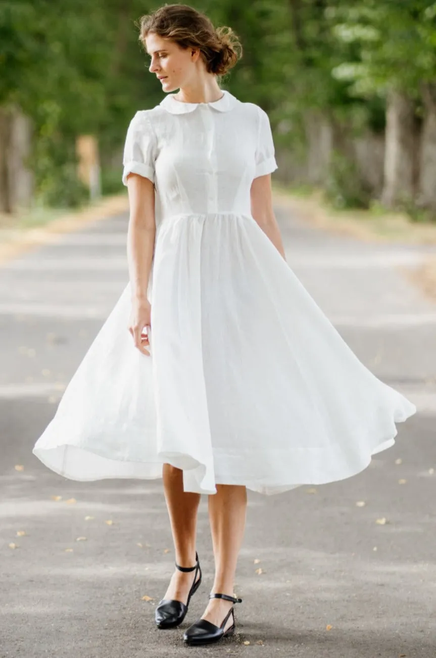 Classic Dress, Short Sleeve sold by Son de Flor product image thumbnail 4
