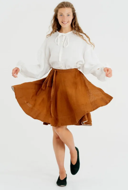 Mini Wrap Skirt sold by Son de Flor