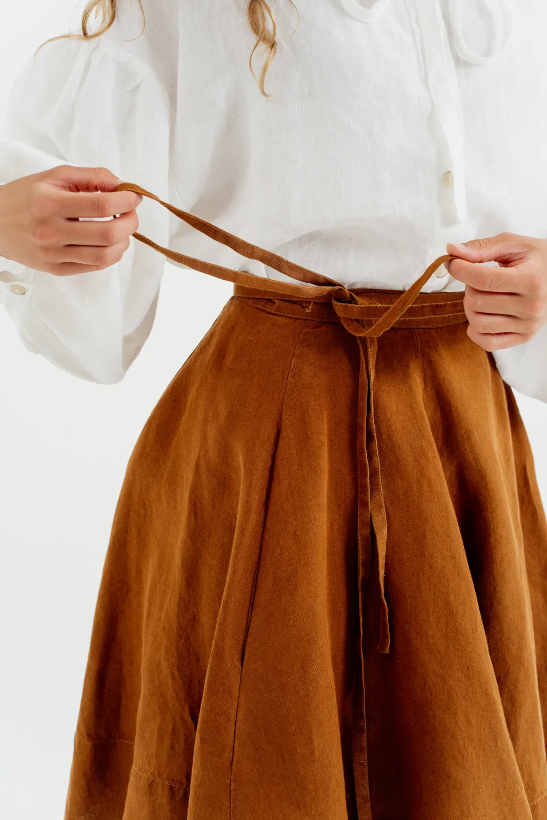 Mini Wrap Skirt sold by Son de Flor product image thumbnail 5