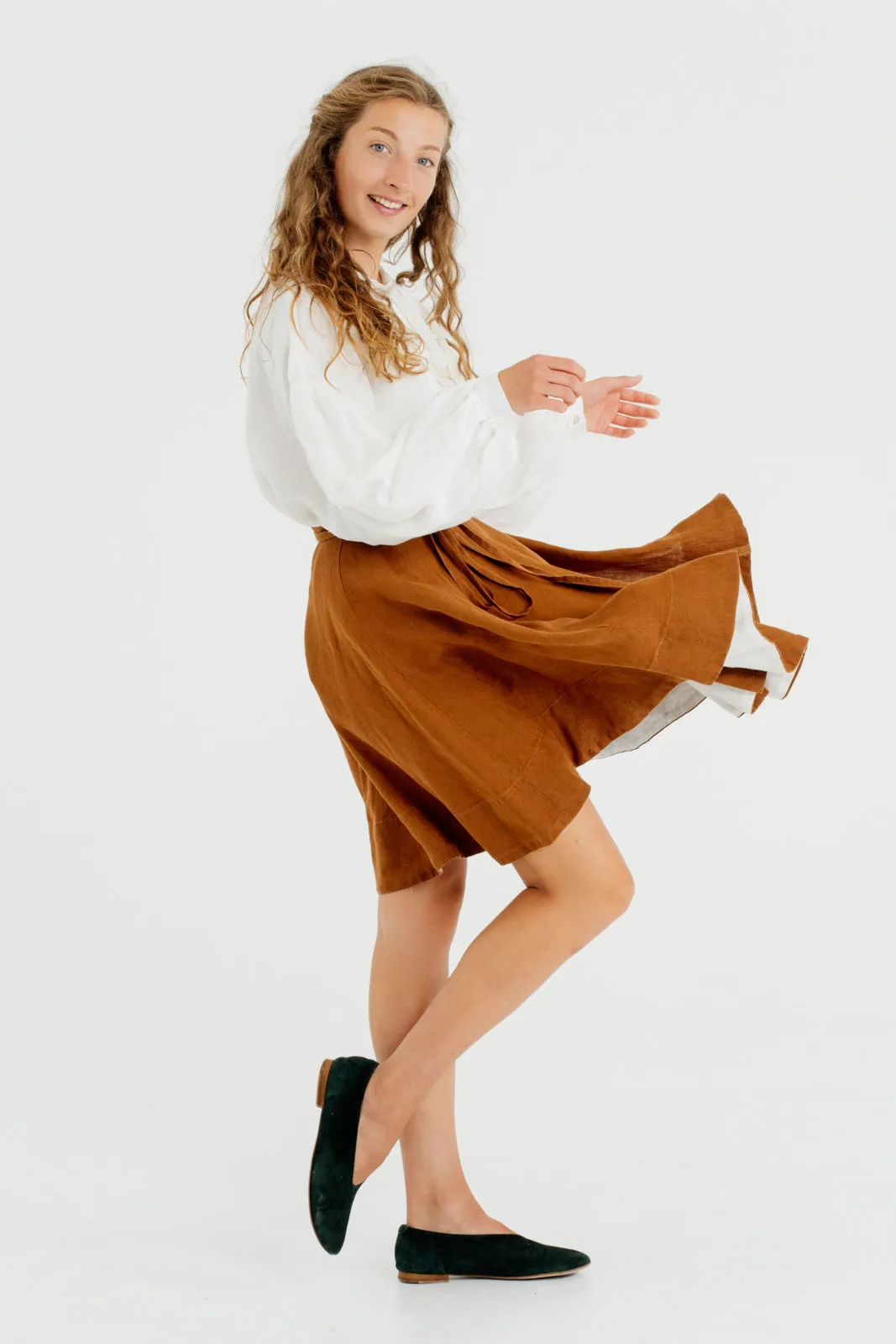 Mini Wrap Skirt sold by Son de Flor product image thumbnail 2