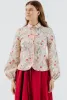 Fitted Sophie Shirt, Long Sleeve, Whimsical Garden sold by Son de Flor