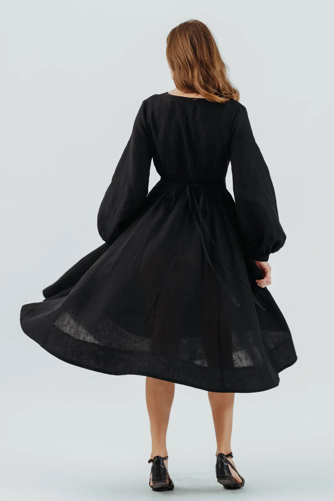 Diane Dress, Long Sleeve sold by Son de Flor product image thumbnail 5