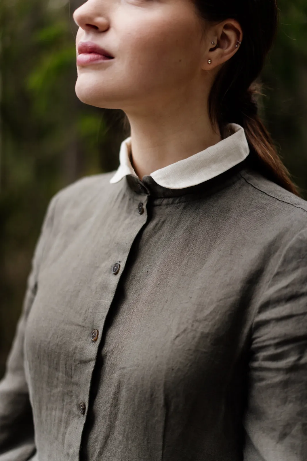 Sophie Collar, Linen sold by Son de Flor product image thumbnail 2