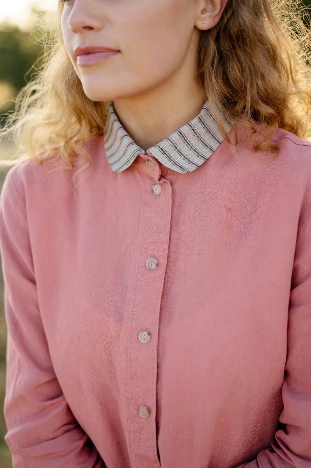 Sophie Collar, Linen sold by Son de Flor product image thumbnail 4