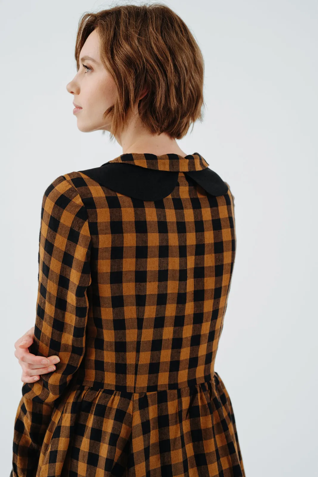 Butterfly Collar, Linen sold by Son de Flor product image thumbnail 4