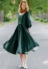 Carmen Dress, 3/4 Sleeve sold by Son de Flor