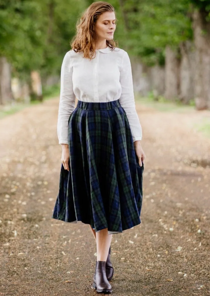 Classic Skirt, Patterned sold by Son de Flor product image thumbnail 2