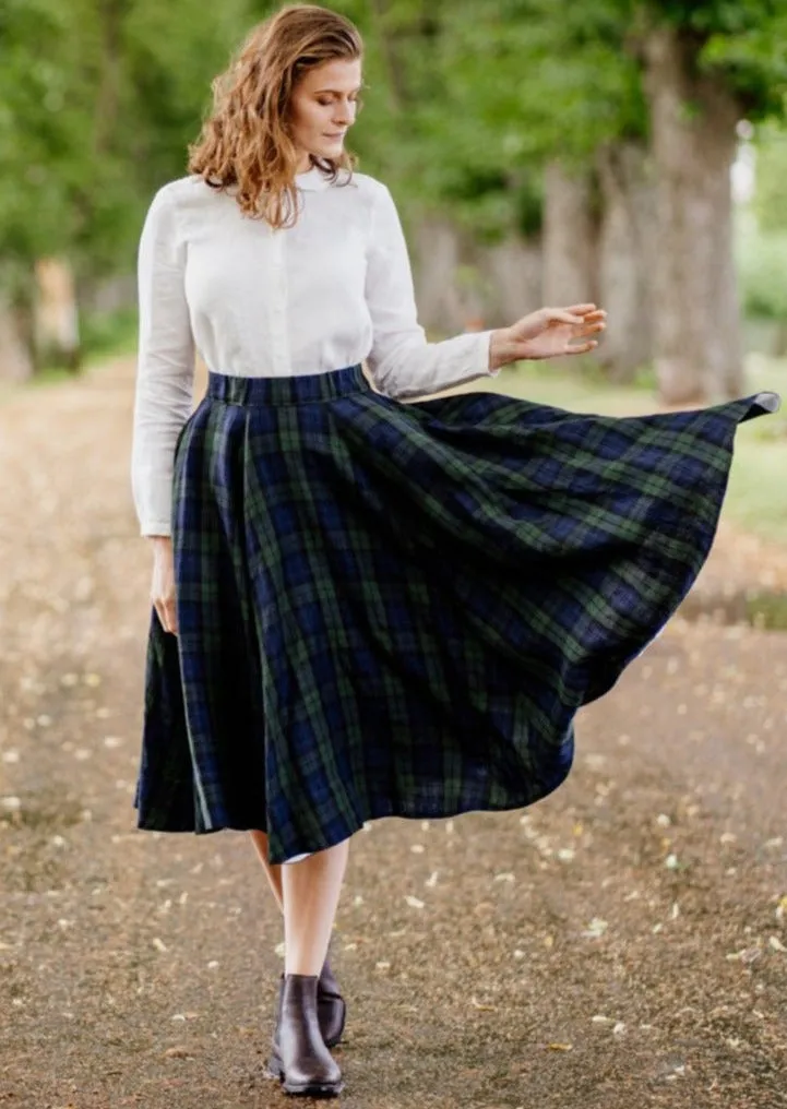 Classic Skirt, Patterned sold by Son de Flor