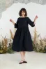 Smock Gaia Dress, 3/4 Sleeve sold by Son de Flor