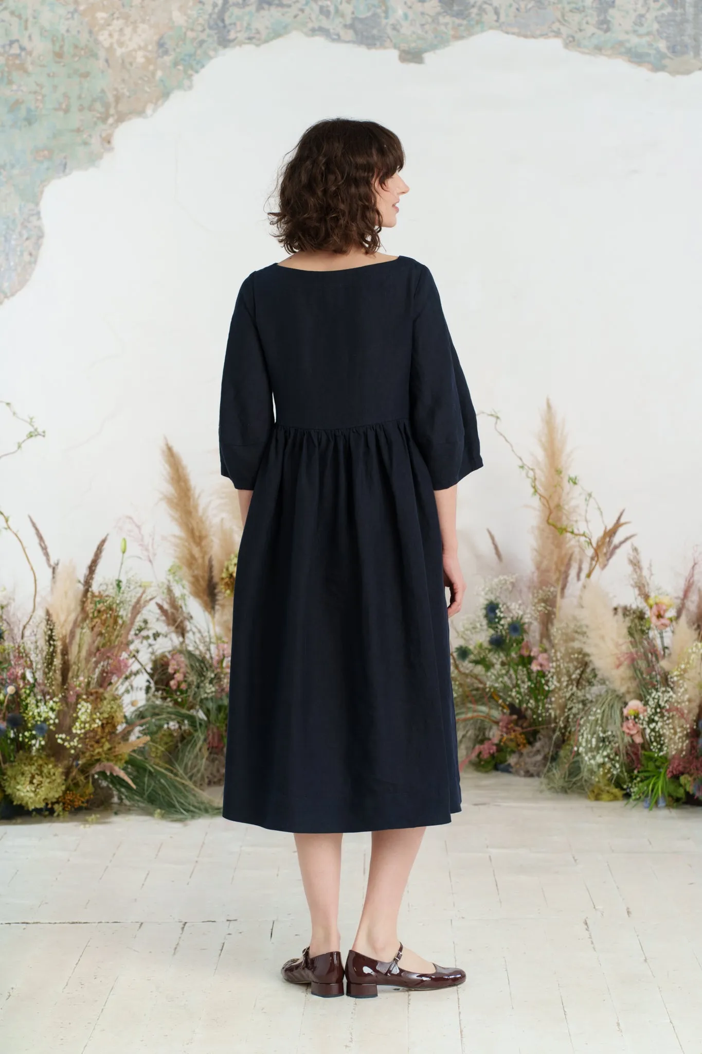 Gaia – Linen Smock Dress sold by Son de Flor product image thumbnail 5