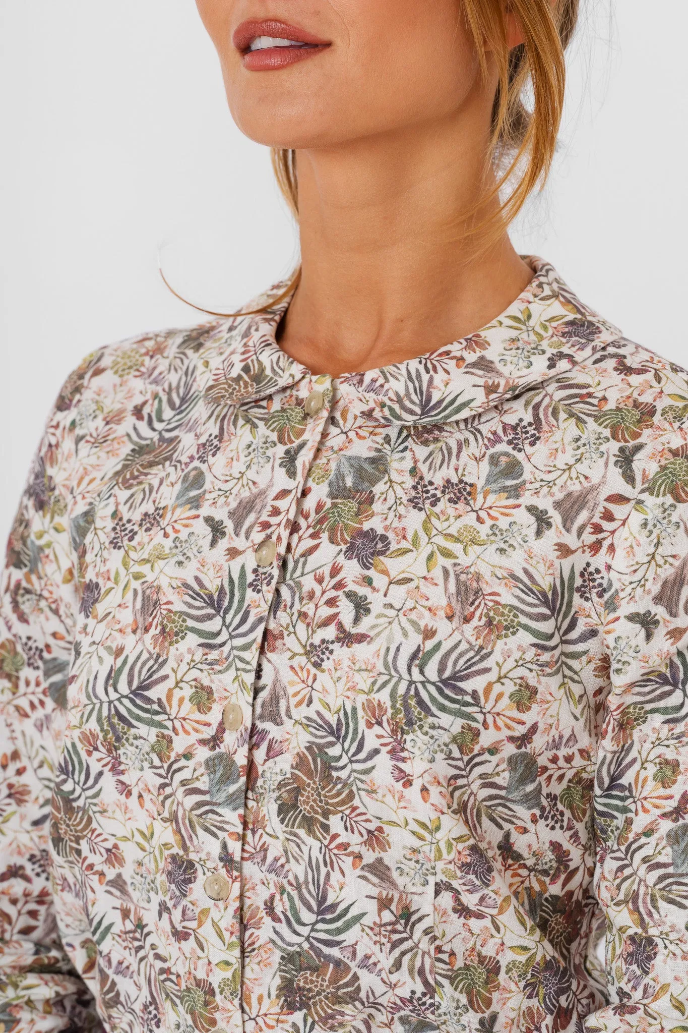 Classic Shirt, Long Sleeve, Autumn Meadow sold by Son de Flor product image thumbnail 4