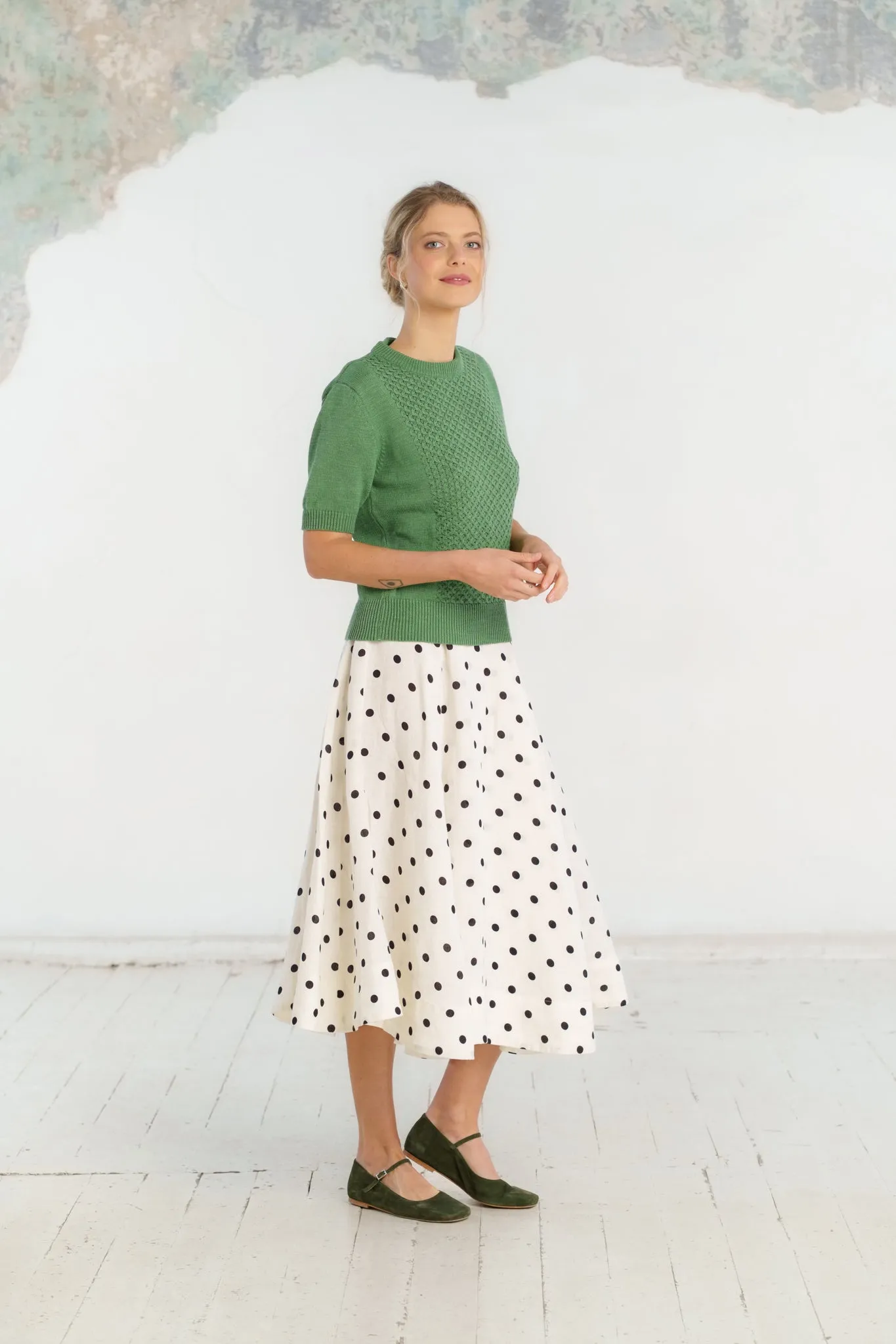 Elaine Top, Short Sleeve sold by Son de Flor product image thumbnail 5