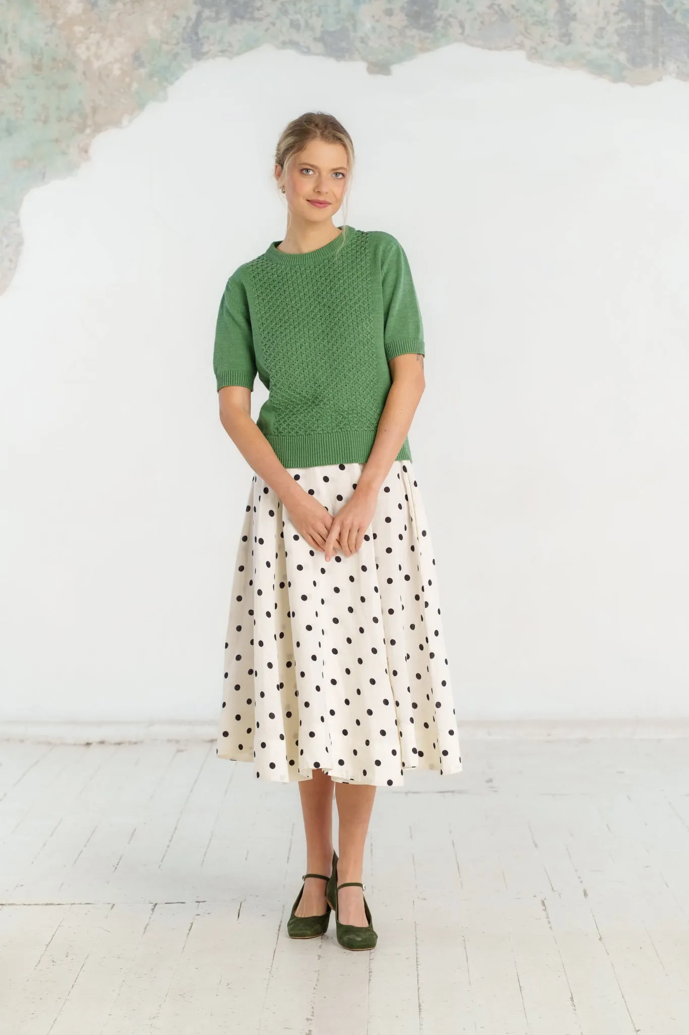 Elaine Top, Short Sleeve sold by Son de Flor product image thumbnail 2