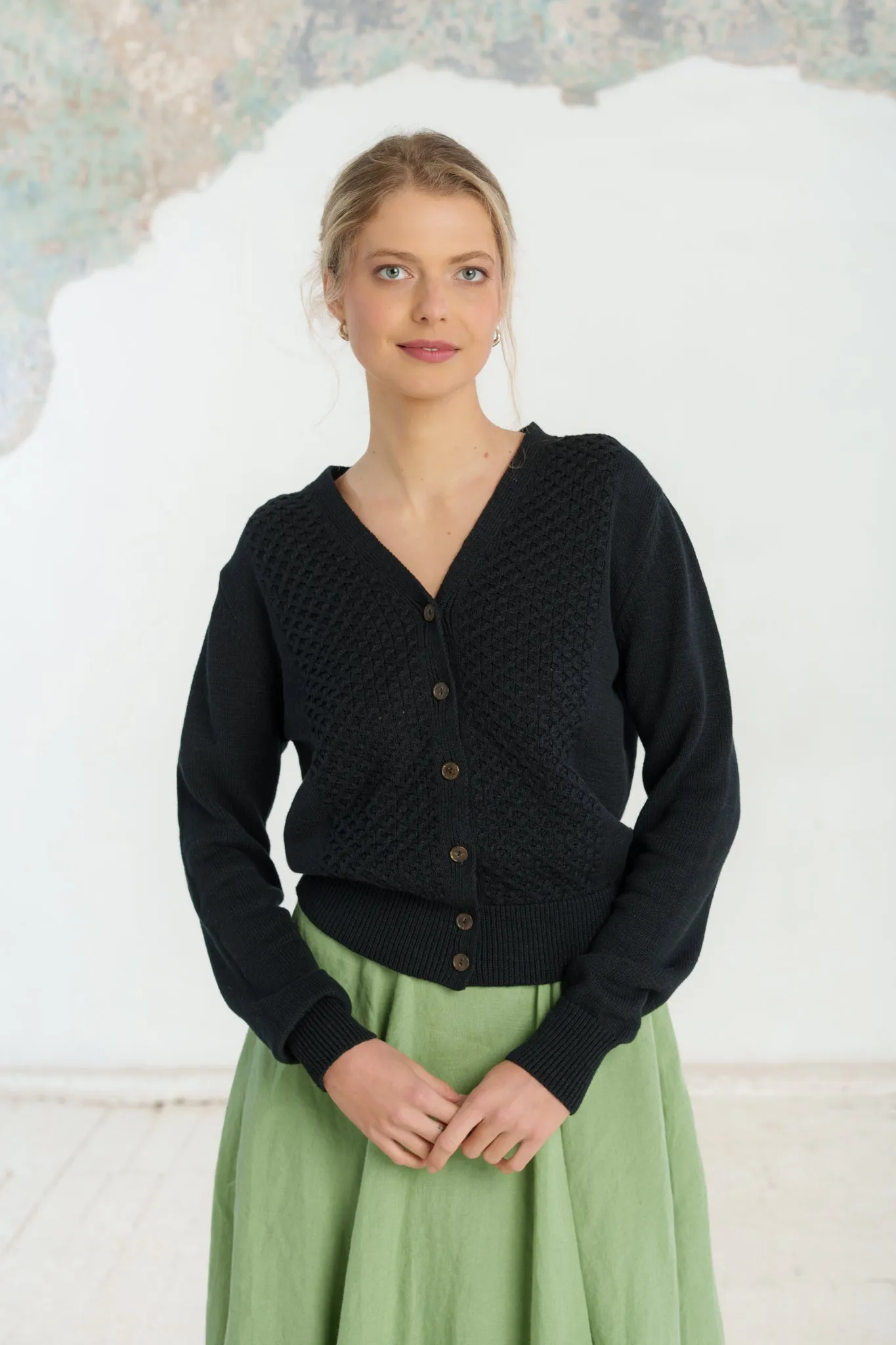Elaine Cardigan, Long Sleeve sold by Son de Flor product image thumbnail 4