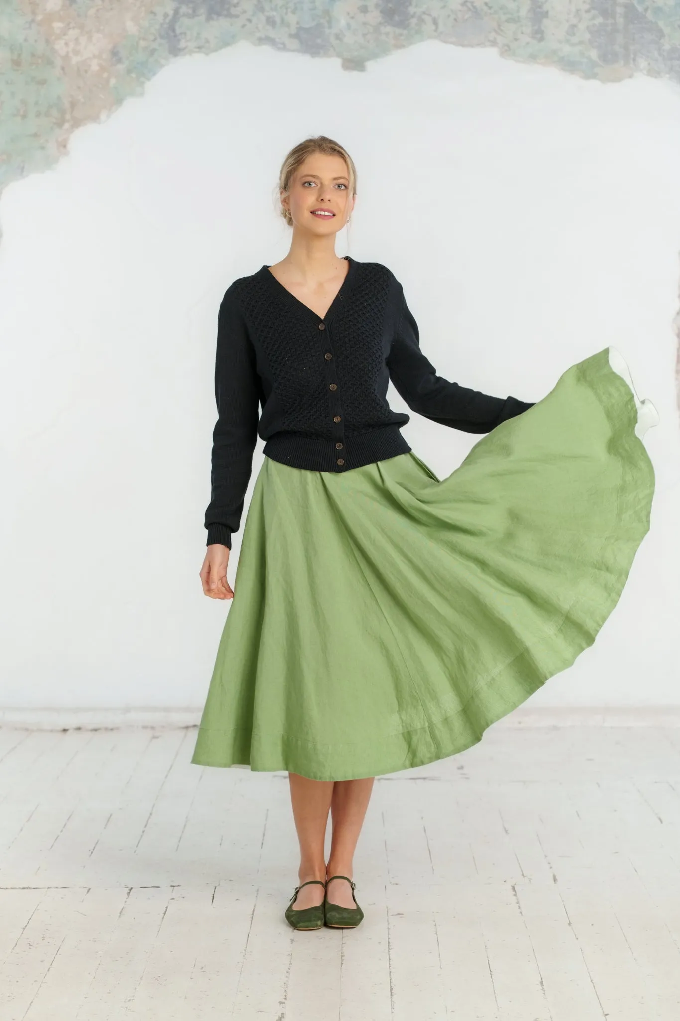 Elaine Cardigan, Long Sleeve sold by Son de Flor product image thumbnail 2