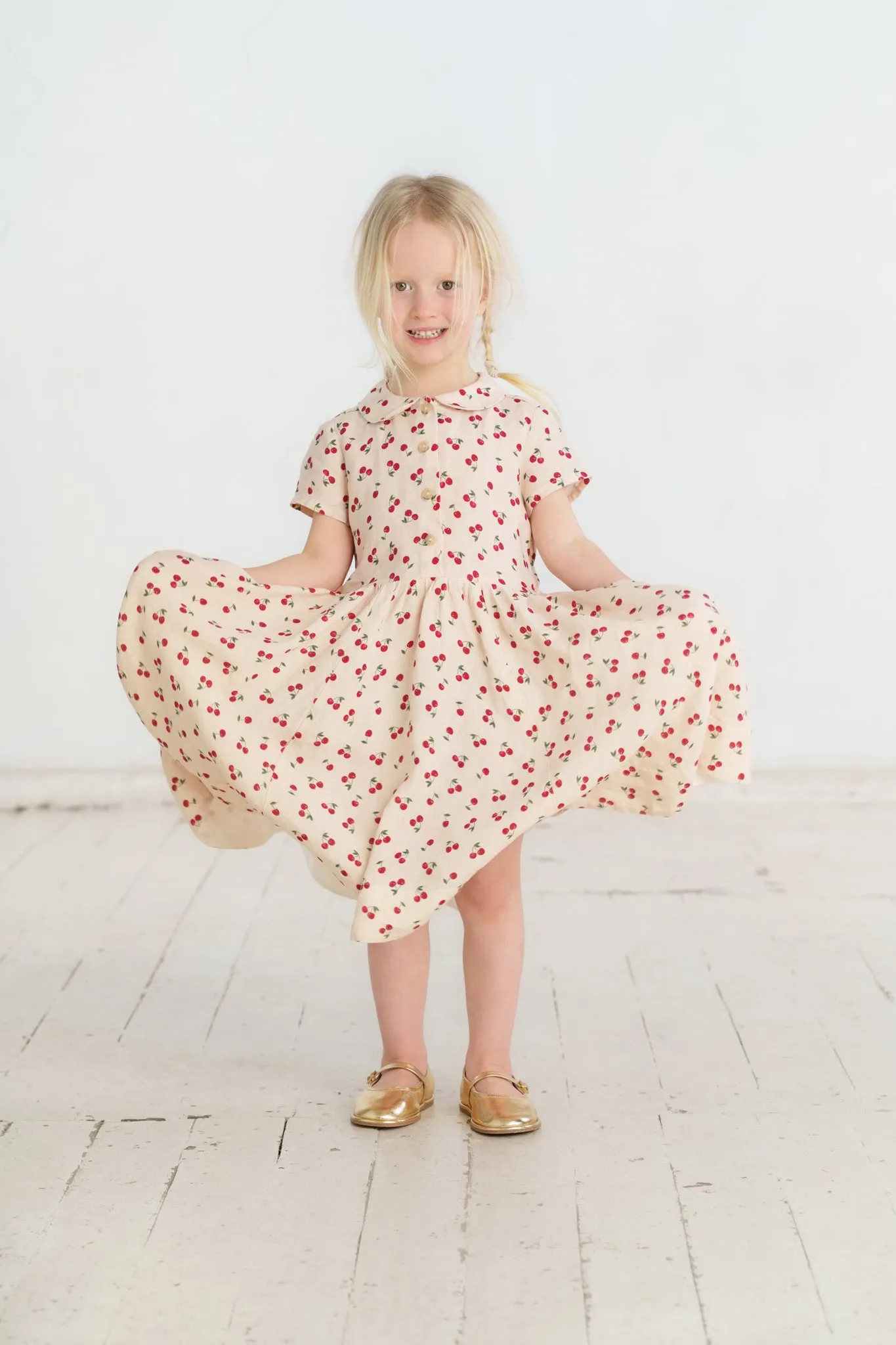 Mini Me Classic Dress, Short Sleeve sold by Son de Flor