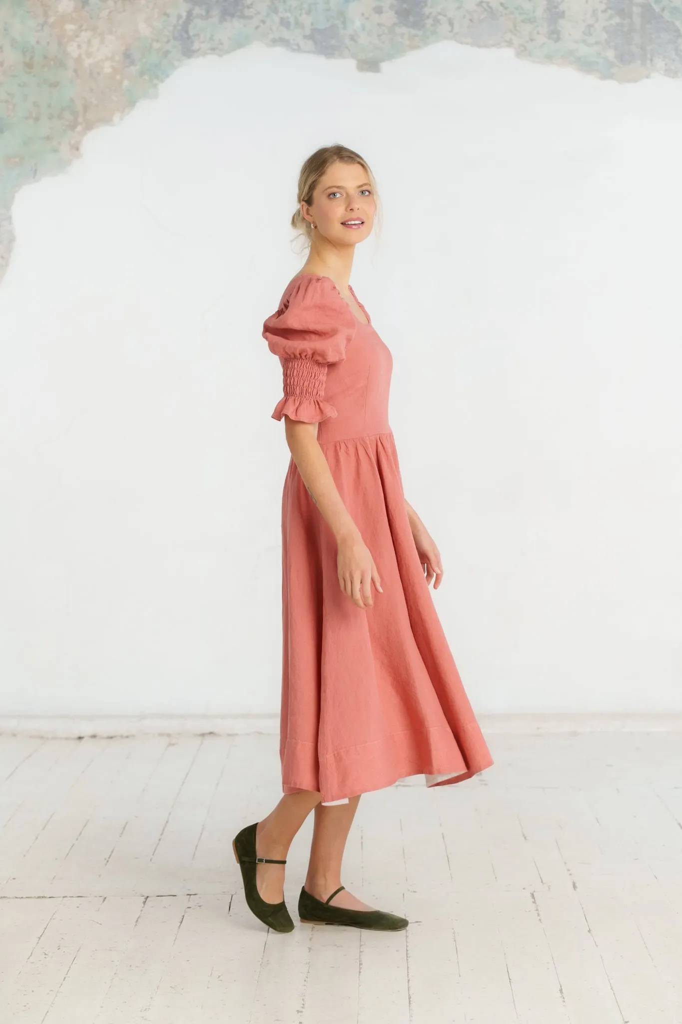 Rebecca Dress, Short Sleeve sold by Son de Flor product image thumbnail 4