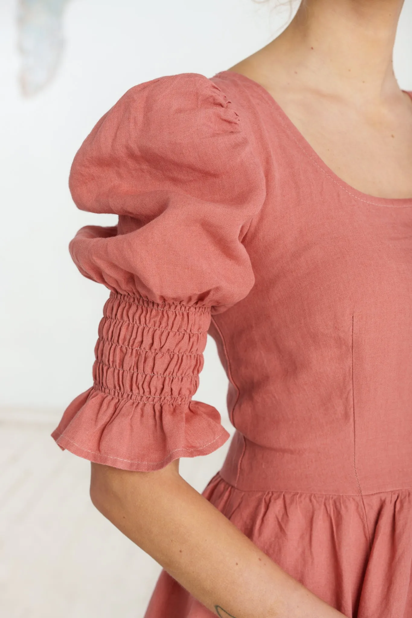 Rebecca Dress, Short Sleeve sold by Son de Flor product image thumbnail 5