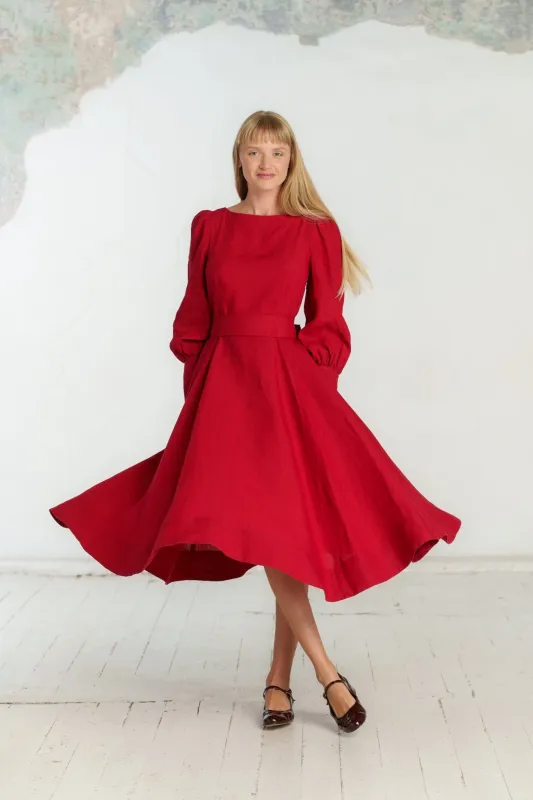 Hawthorn Dress, Long Sleeve sold by Son de Flor