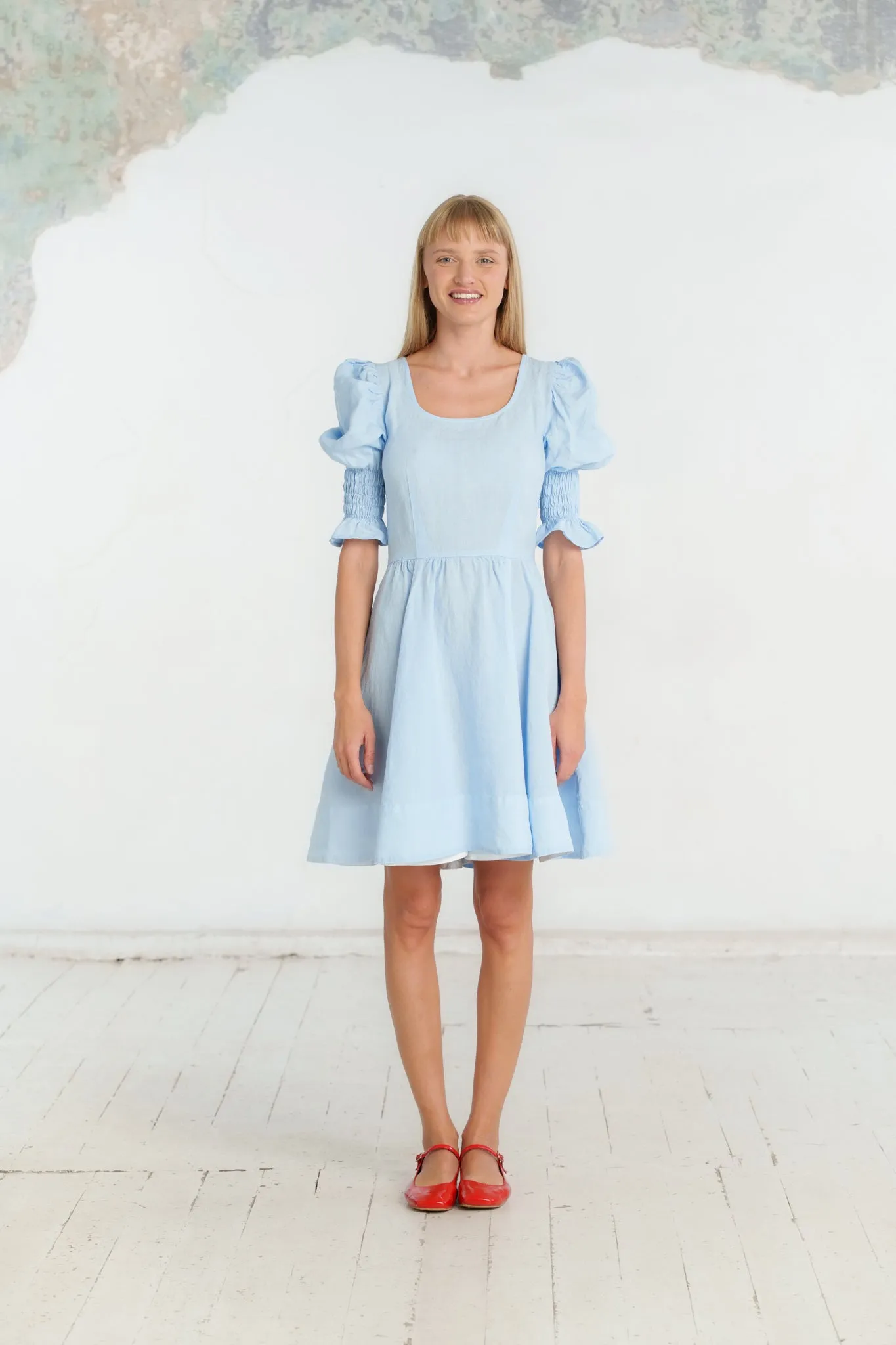 Mini Rebecca Dress, Short Sleeve sold by Son de Flor product image thumbnail 3