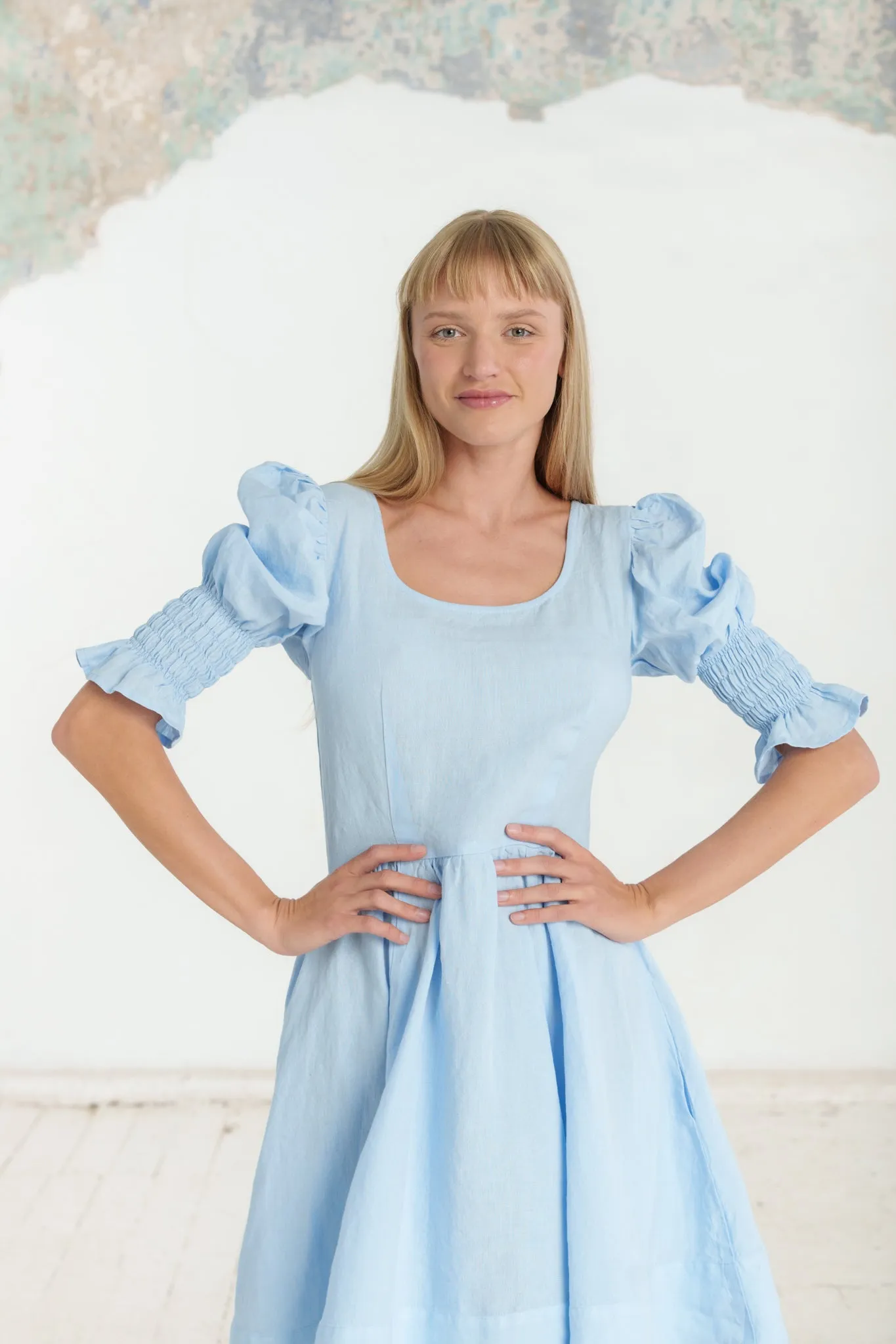Mini Rebecca Dress, Short Sleeve sold by Son de Flor product image thumbnail 2