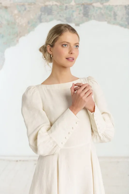 Hawthorn Dress, Long Sleeve sold by Son de Flor