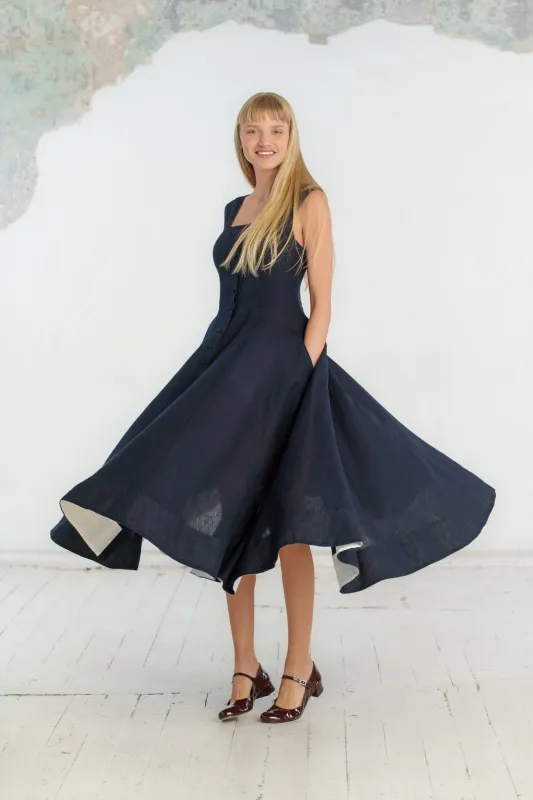 Underhill Dress, Sleeveless sold by Son de Flor