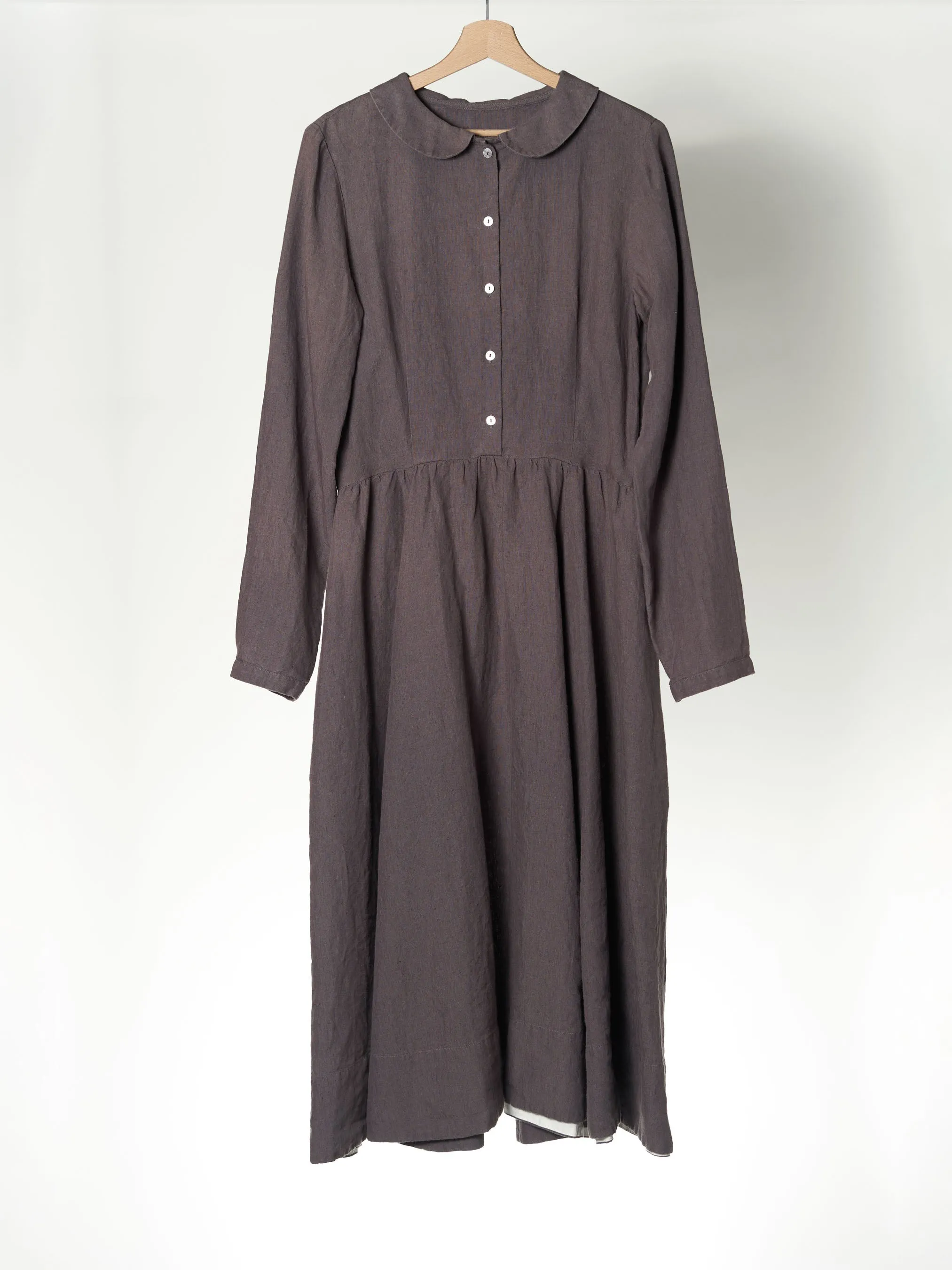 Classic Dress, Lavender Grey, Long Sleeve sold by Son de Flor