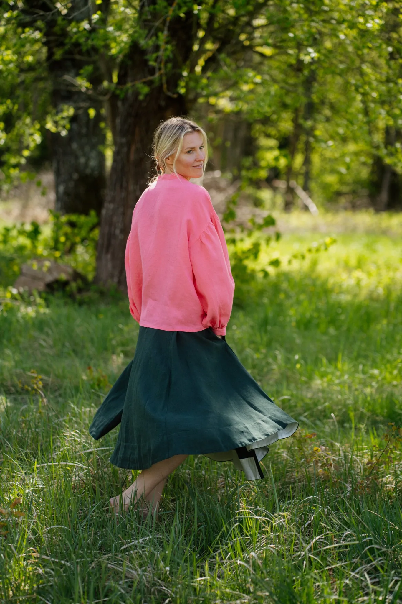 Clementine Shirt, Long Sleeve sold by Son de Flor product image thumbnail 3