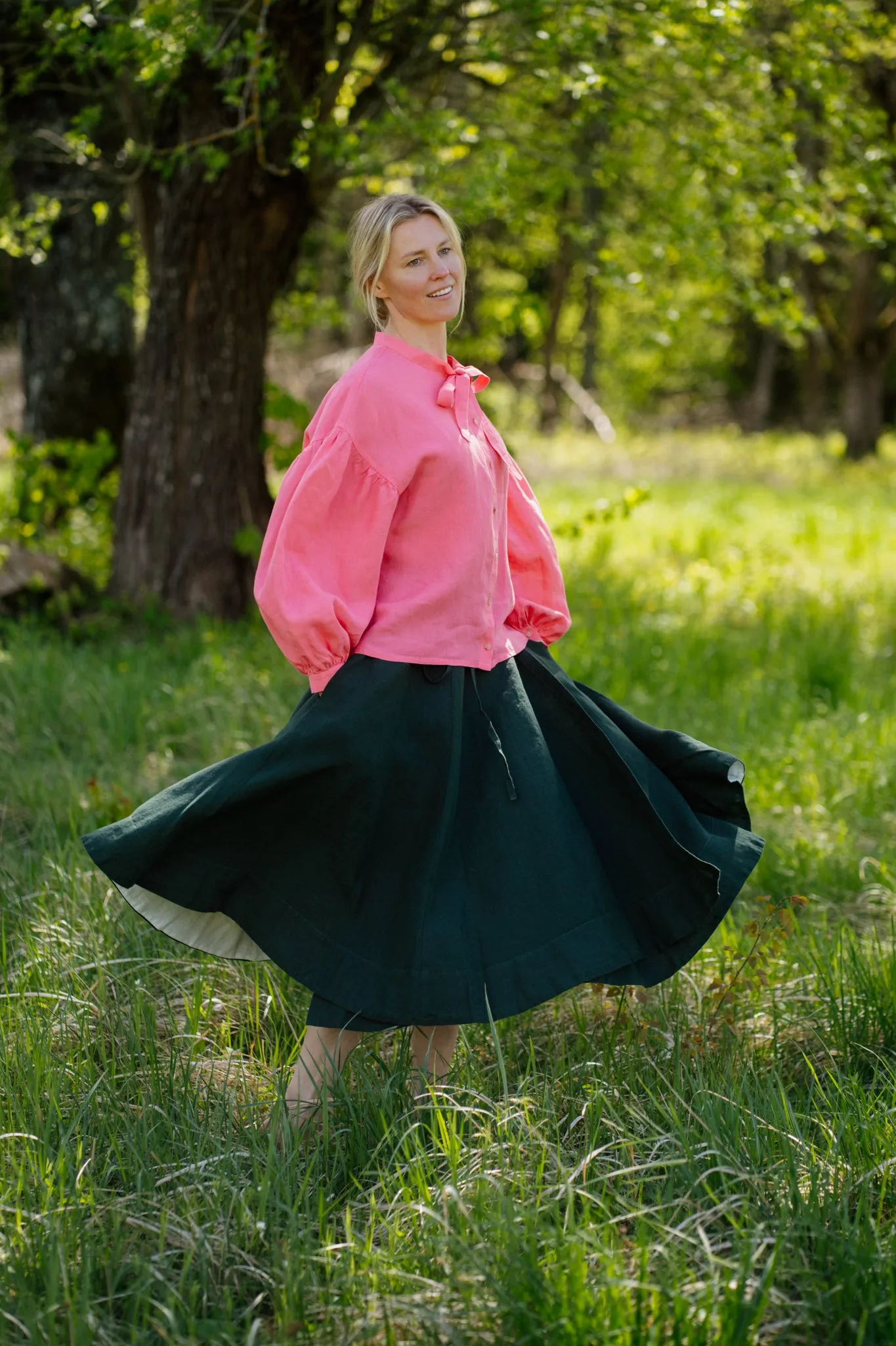 Clementine Shirt, Long Sleeve sold by Son de Flor product image thumbnail 4