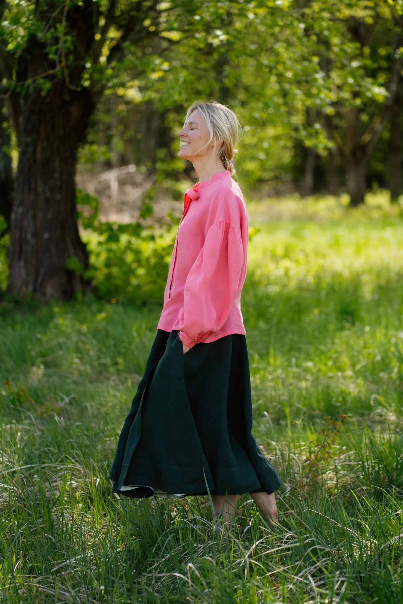 Clementine Shirt, Long Sleeve sold by Son de Flor product image thumbnail 2