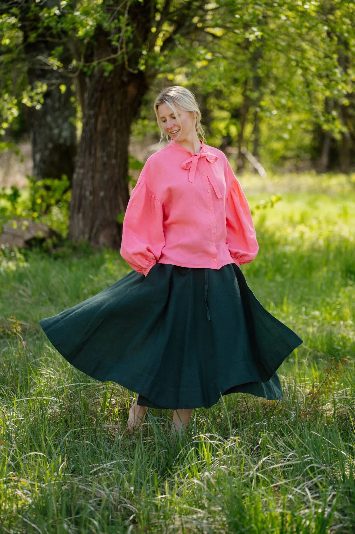 Clementine Shirt, Long Sleeve sold by Son de Flor product image thumbnail 5