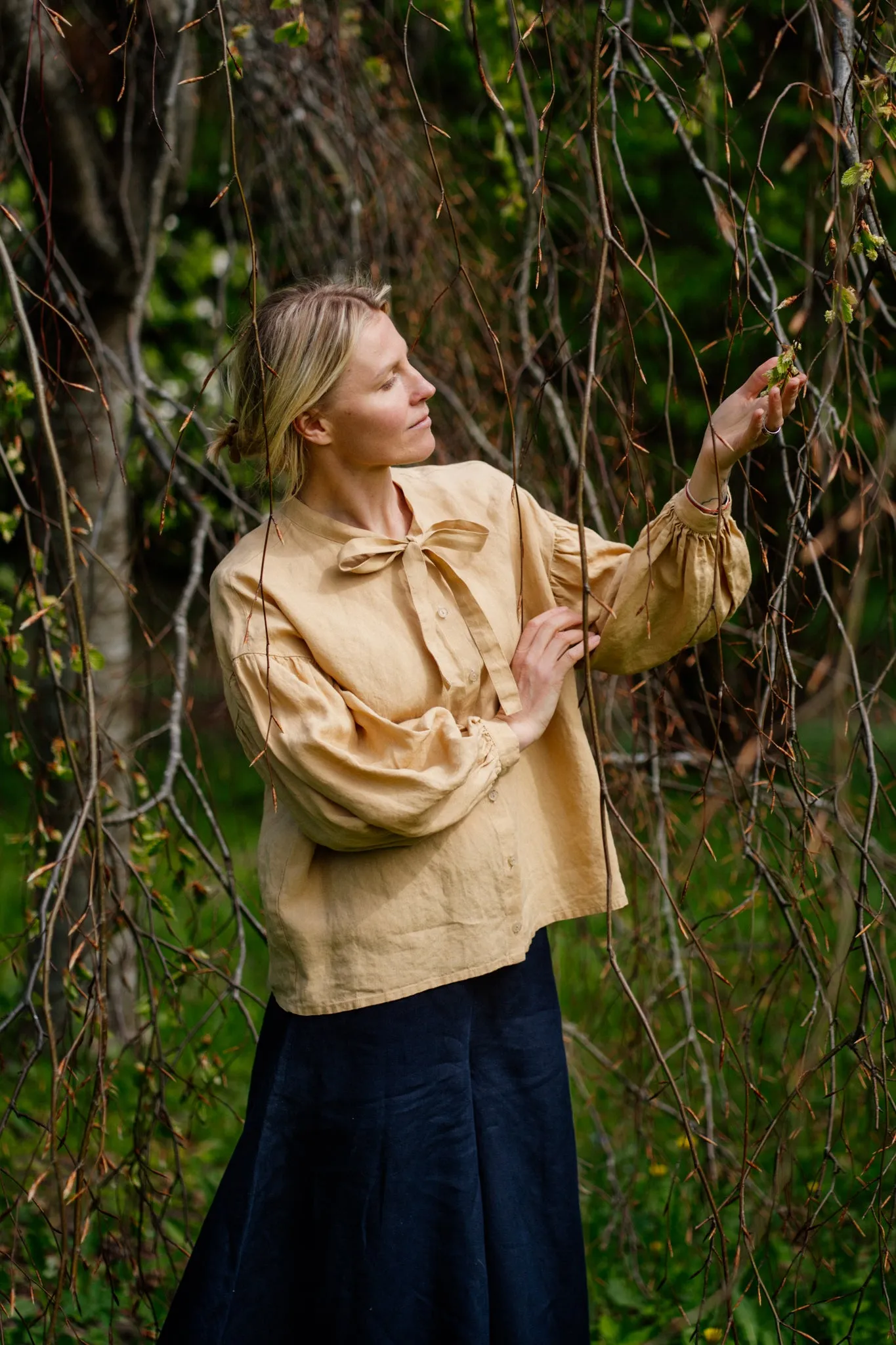 Clementine Shirt, Long Sleeve sold by Son de Flor product image thumbnail 2