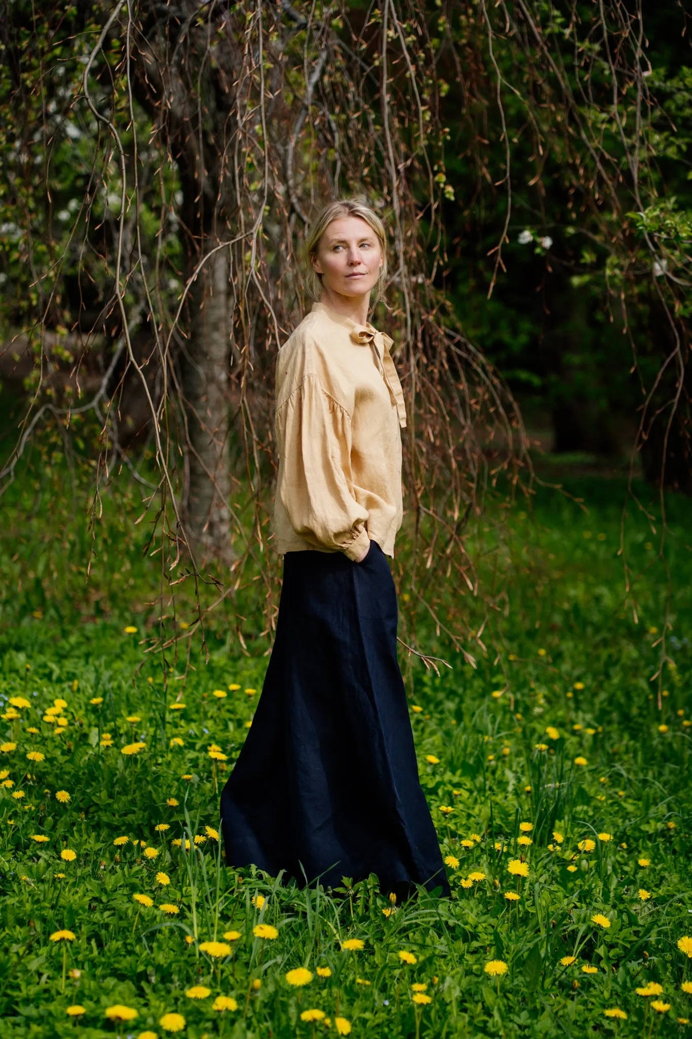 Clementine Shirt, Long Sleeve sold by Son de Flor product image thumbnail 5