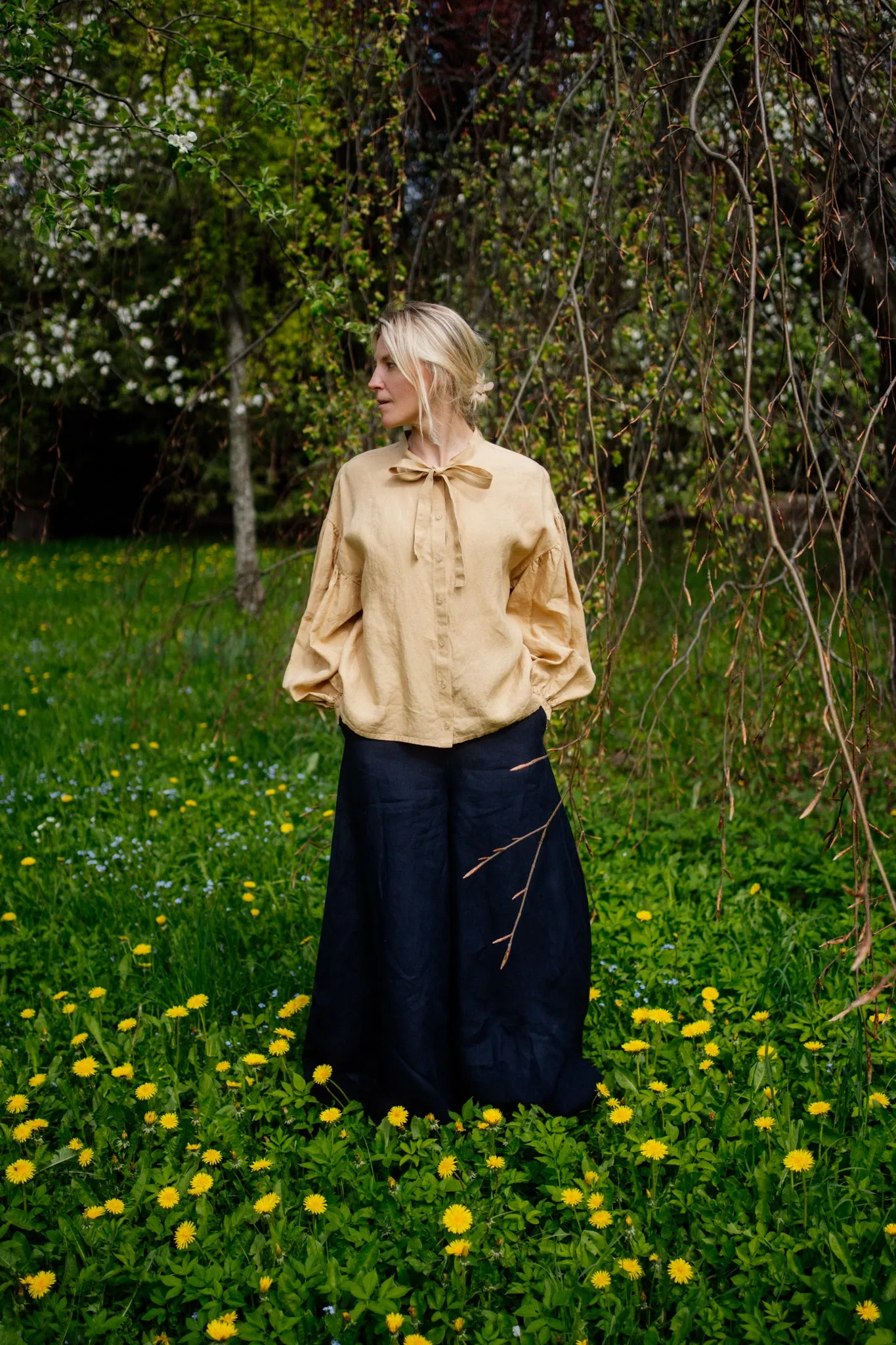 Clementine Shirt, Long Sleeve sold by Son de Flor product image thumbnail 3
