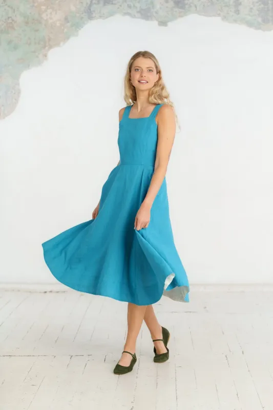 Pinafore Dress, Sleeveless sold by Son de Flor
