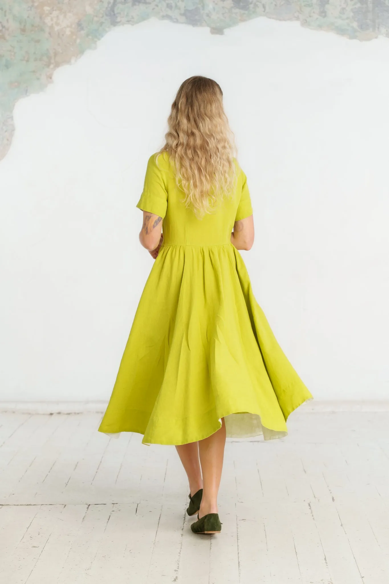 Classic Dress, Short Sleeve sold by Son de Flor product image thumbnail 5