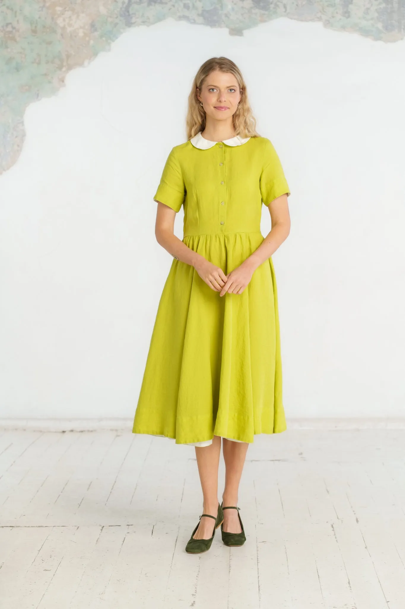Classic Dress, Short Sleeve sold by Son de Flor product image thumbnail 3