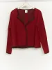 Wool Jacket Red Poppy (One Button) sold by Son de Flor